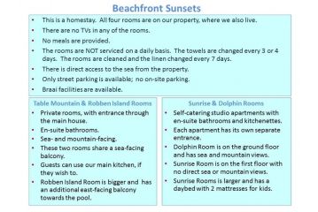 Beachfront Sunsets Guest house, Cape Town - 4