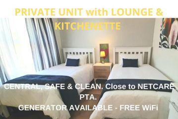 Private Unit with Kitchenette just 10mins to Netcare PTA Hospital Apartment, Pretoria - 2